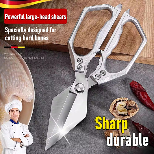 Tijeras de cocina de acero inoxidable para aves — imagen 1